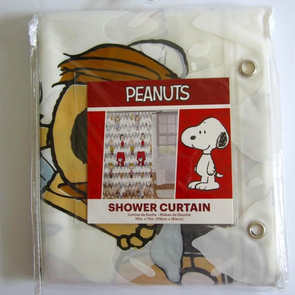 Peanuts Bath Snoopy Peanuts Gang Shower Curtain Poshmark